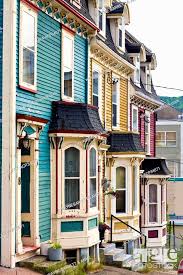 Row Houses In St John S Newfoundland