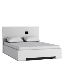 Edwina Queen Size Bed In White