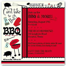 Bbq Party Invitation Template Staycertified Co
