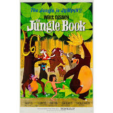 Jungle cruise is an upcoming fantasy adventure film based on the ride of the same name starring emily blunt and dwayne johnson who will also be a producer. Jungle Book Original Film Poster Disney 1967 At 1stdibs