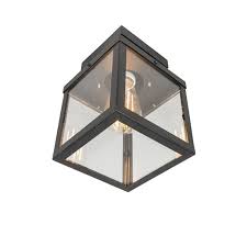 Industrial Ceiling Lamp 1 Black Ip23