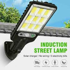 9 Led Lights Solar Powered Lamp Outdoor