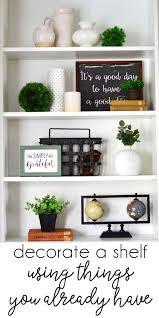 Ideas For Decorating Bookshelves