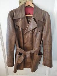 Vintage Marquis Of London Brown Leather