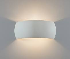 Details About Astro Milo Ceramic Plaster Wall Light Up Down White 60w E27 Can Be Painted