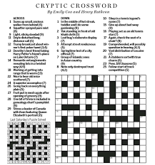 National Post Cryptic Crossword Forum Saturday July 23