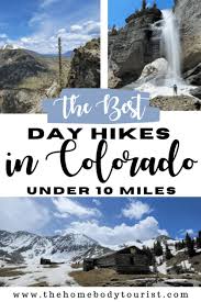 best day hikes in colorado all under