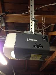 linear garage door opener garage door