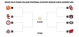 Heres What An 8 Team College Football Playoff Wouldve