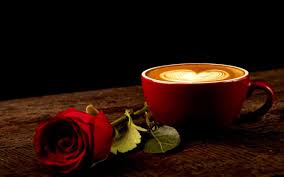 Good morning coffee in heart shape cup. Hot Coffee And Roses Wallpapers Wallpaper Cave