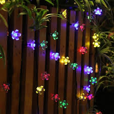 decorative flower string lights 23ft