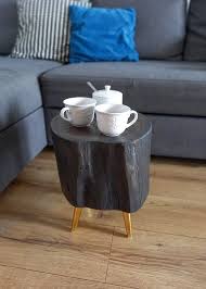 Coffee Table Tree Stump Side Table