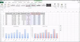 Create Charts And Objects In Excel 2013 Tutorial Simplilearn