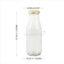 round 300 ml glass milk bottle rs 8 40