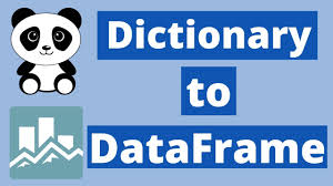 python dictionary to pandas dataframe