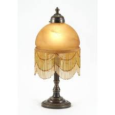Antique Aged Brass Table Lamp