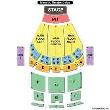 Majestic Theatre Seating Chart Www Picturesso Com