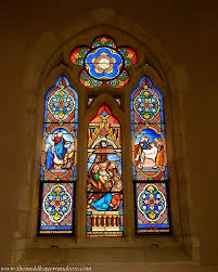 Stained Glass Window In The Cathedral
