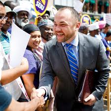 Speaker corey johnson marches in tres reyes parade in williamsburg. Corey Johnson Ny And Even The City S Subway Will He Run For Mayor New York The Guardian