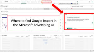 google import into microsoft ads