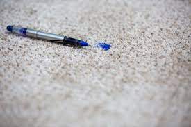 how to remove an ink stain from carpet