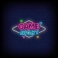 game night vector art icons and