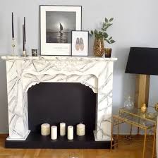 Diy Faux Marble Fireplace Craftgawker