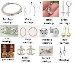 16 diffe types of earrings with
