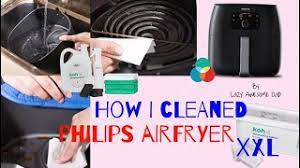how i cleaned my philips airfryer l