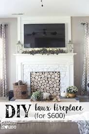 To Paint Stone Tile Fireplace