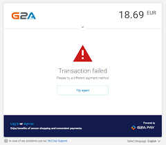 If your cash app transfer failed, there are some of the possible reasons for this. My Transaction Has Failed What Should I Do Support Hub G2a Com