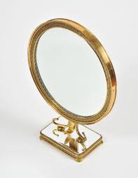 1940s italian br table mirror