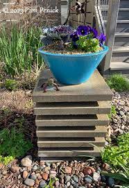 Stacked Paver Pedestal For Your Garden