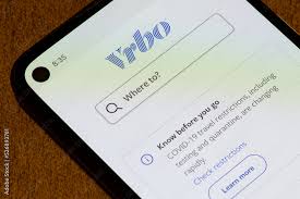 vrbo app is seen launched on a google