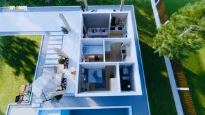 5m X 8m Tiny House Plan Small House