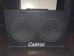 carvin 212v 2x12 guitar speaker cabinet