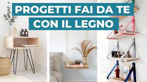 progetti fai da te con il legno diy