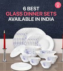 6 Best Glass Dinner Sets In India