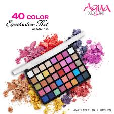 aqua color line 40 color eyeshadow