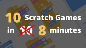 making 10 scratch games in 8 minutes