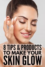 glowing skin tips