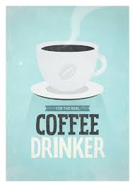 Poster Coffee Art Ilration And