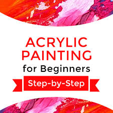 step by step acrylic painting for