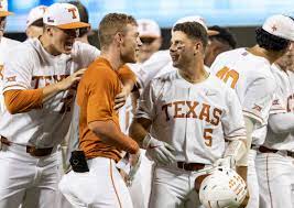 (redirected from texas longhorn baseball). Texas Baseball Walk Off Hit Helps Ut Best Usf In Super Regional