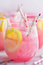 three ing pink party punch