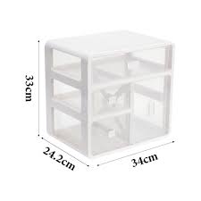 clear pastic beauty cosmetic organiser
