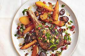 five e duck legs with squash and