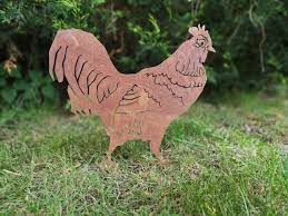 Rusty Metal Cocl Rusty Rooster