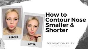 how to contour nose to make it look