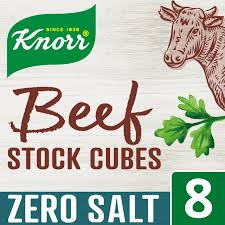 They also contain a lot more beef. Knorr Beef Stock Cubes Zero Salt 8x9g Sainsbury S